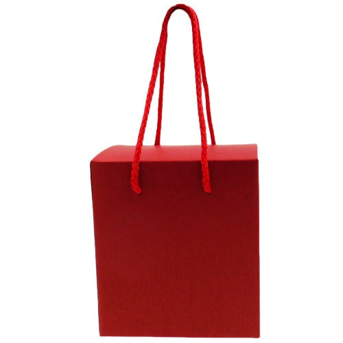 Cutie căni roșie cu mânere