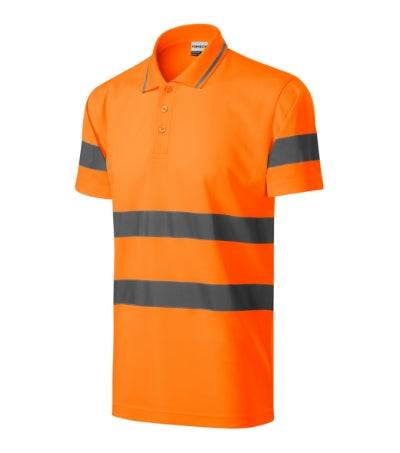 Tricou polo unisex reflectorizant