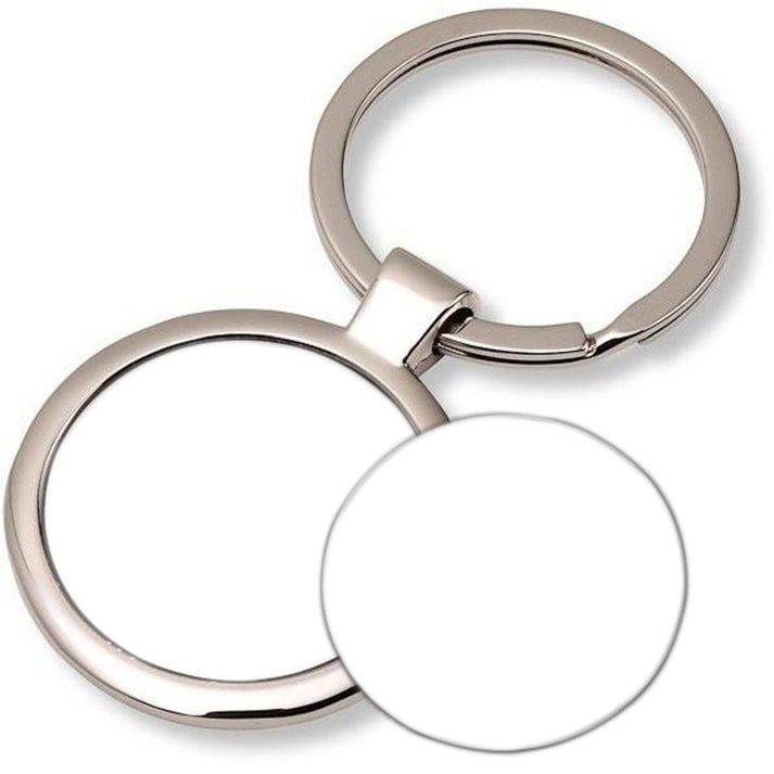 Breloc metalic rotund