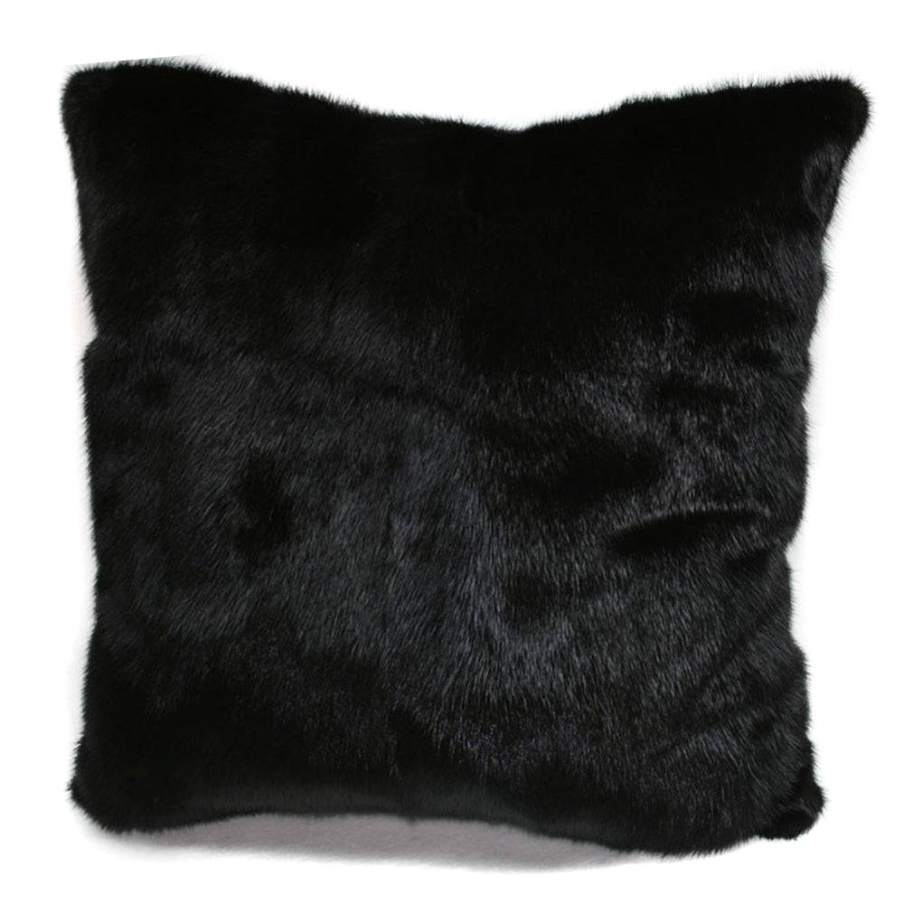 Husă de Pernă Personalizabilă Blană Neagră 40x40