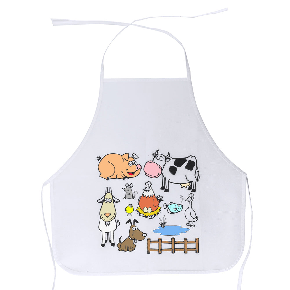 Șorț de colorat pentru copii - creioane incluse