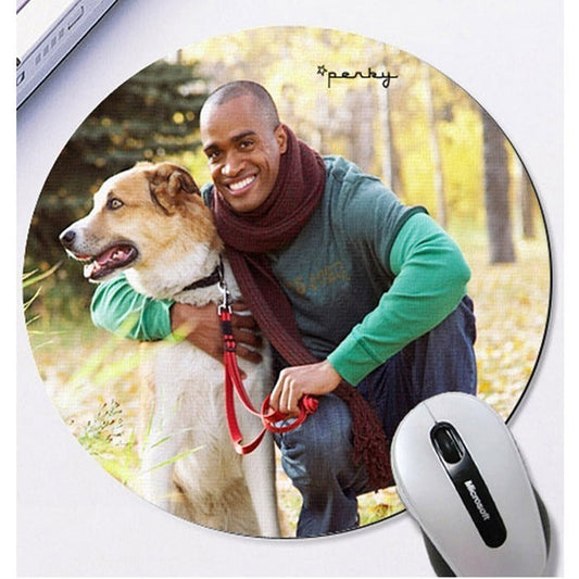 Mousepad rotund personalizabil