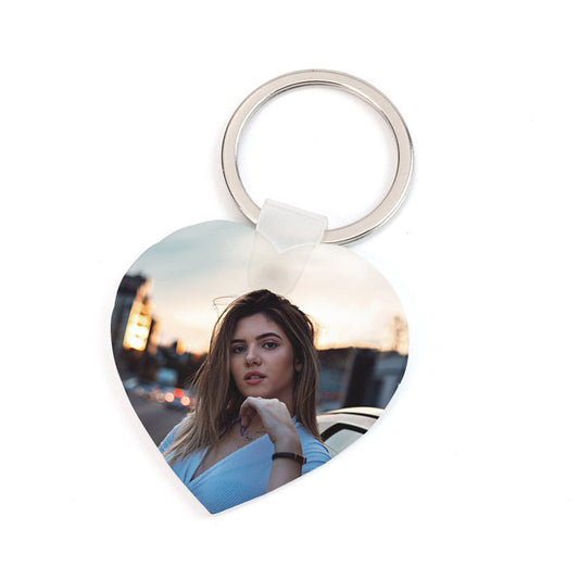 Breloc din plastic - inimă