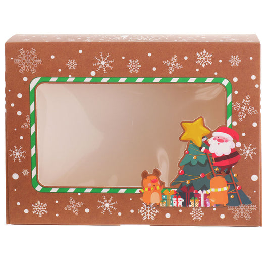 Cutie dreptunghiulară de cadou CRĂCIUN1