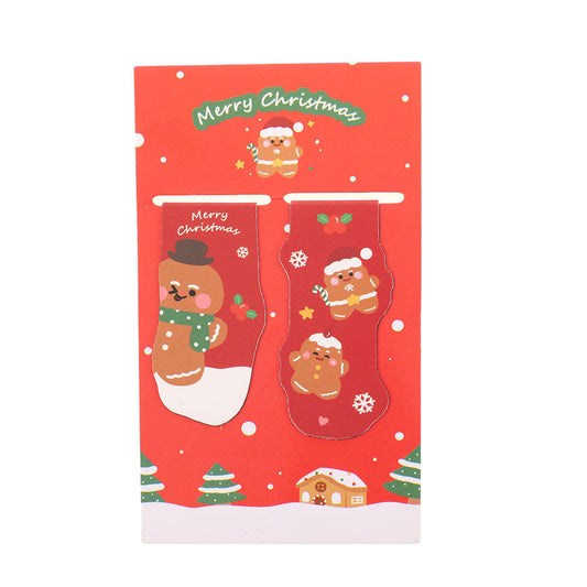 Semn de carte magnetic CRĂCIUN - set 2 buc