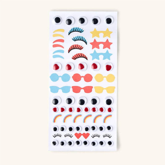 Pachet stickere Googly Eyes - set 69 buc
