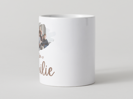 cana personalizata suntem o familie