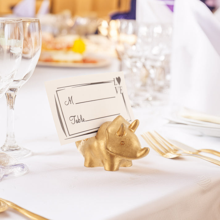 Suport metalic numere de masă și place card - DINOSAUR1