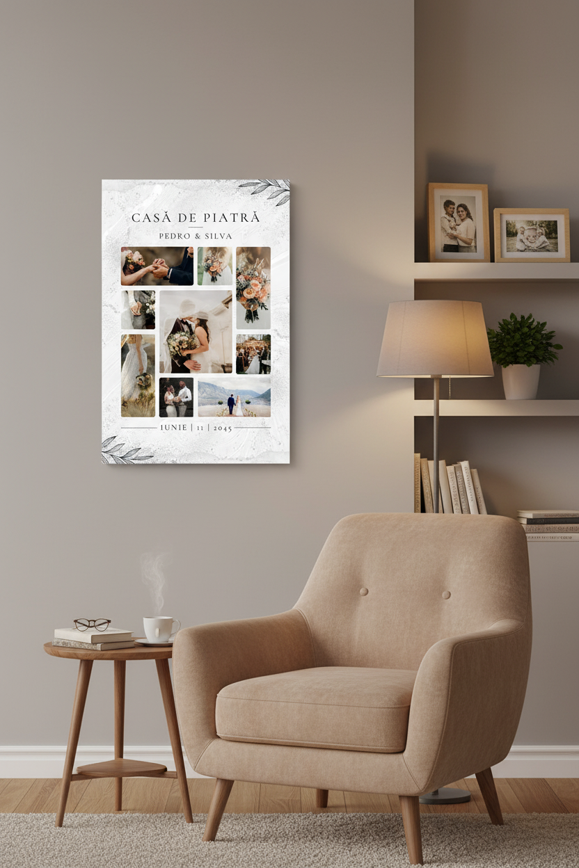 Tablou Nuntă - 9 imagini Casă De Piatră