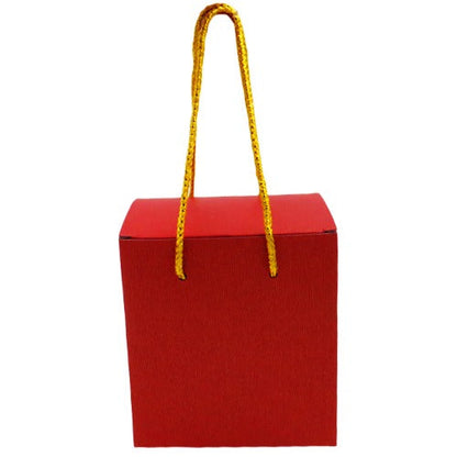 Cutie căni roșie cu mânere