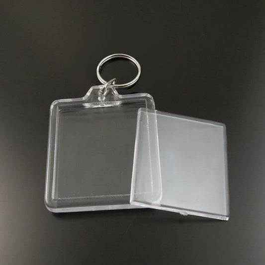 Breloc plastic foto 7x5