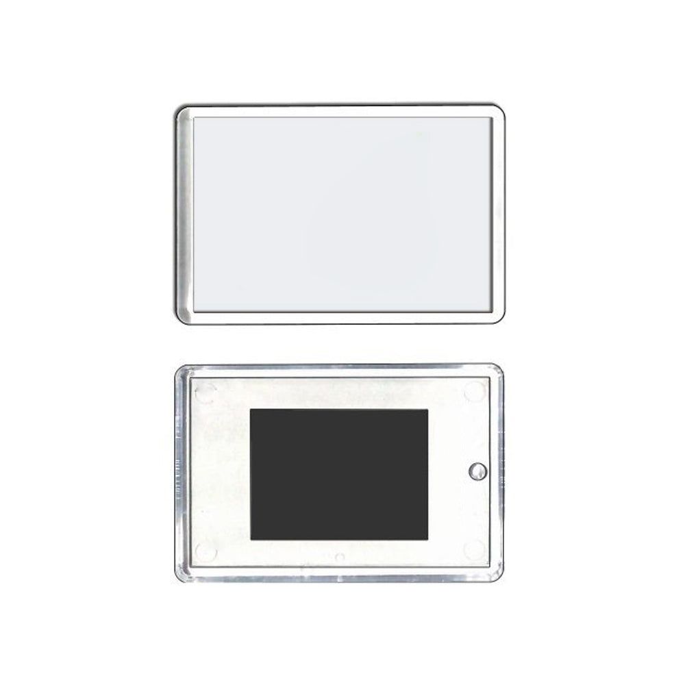 Magnet plastic insertie foto 8x5 - set 50 buc