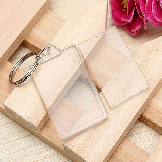 Breloc plastic foto 6x3