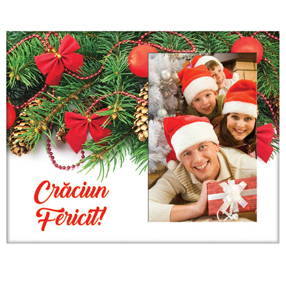 Ramă foto sticlă CRACIUN 1