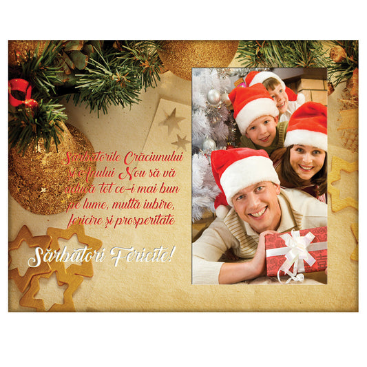 Ramă foto sticlă CRĂCIUN 2