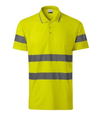 Tricou polo unisex reflectorizant