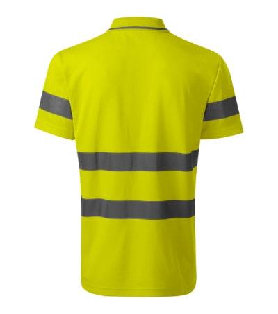 Tricou polo unisex reflectorizant