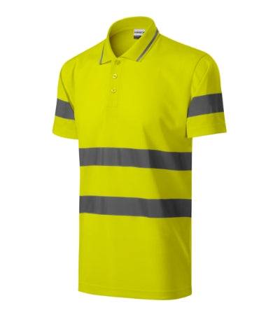 Tricou polo unisex reflectorizant