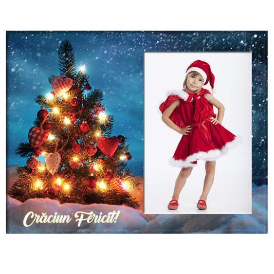 Ramă foto sticlă CRACIUN 3