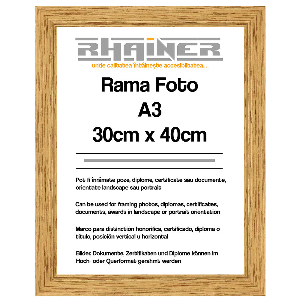 Ramă foto Madrid cafe A3