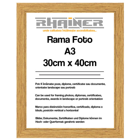 Ramă foto Madrid cafe A3