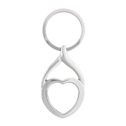 Breloc metalic inimă
