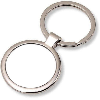 Breloc metalic rotund