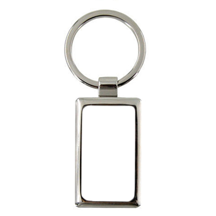 Breloc metalic dreptunghi