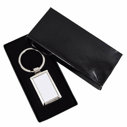 Breloc metalic dreptunghi