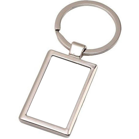 Breloc metalic dreptunghi