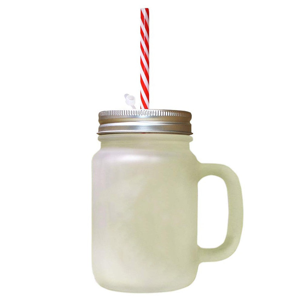 Halbă limonadă cu pai roșu personalizată