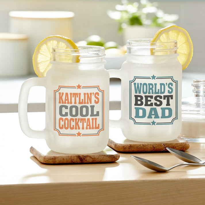 Halbă limonadă cu pai roșu personalizată