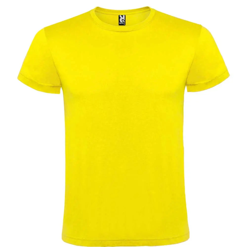 Tricou bumbac galben Roly ATOMIC 150