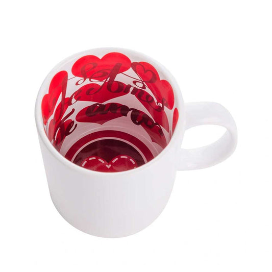 Cană interior LOVE + cutie individuală