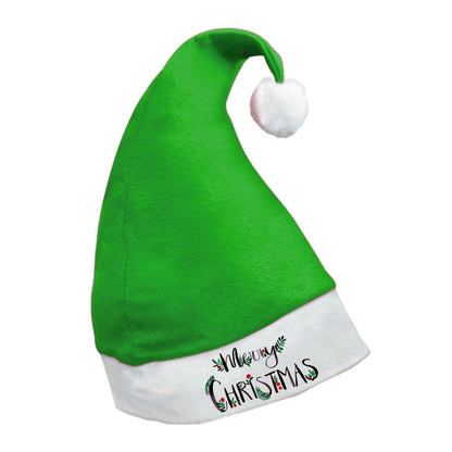 caciula mos craciun verde