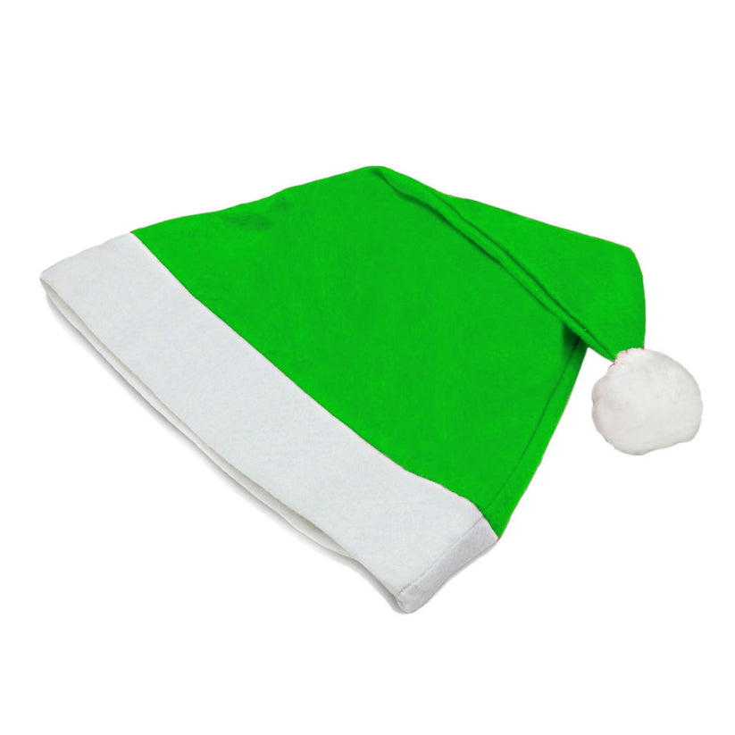 caciula mos craciun verde