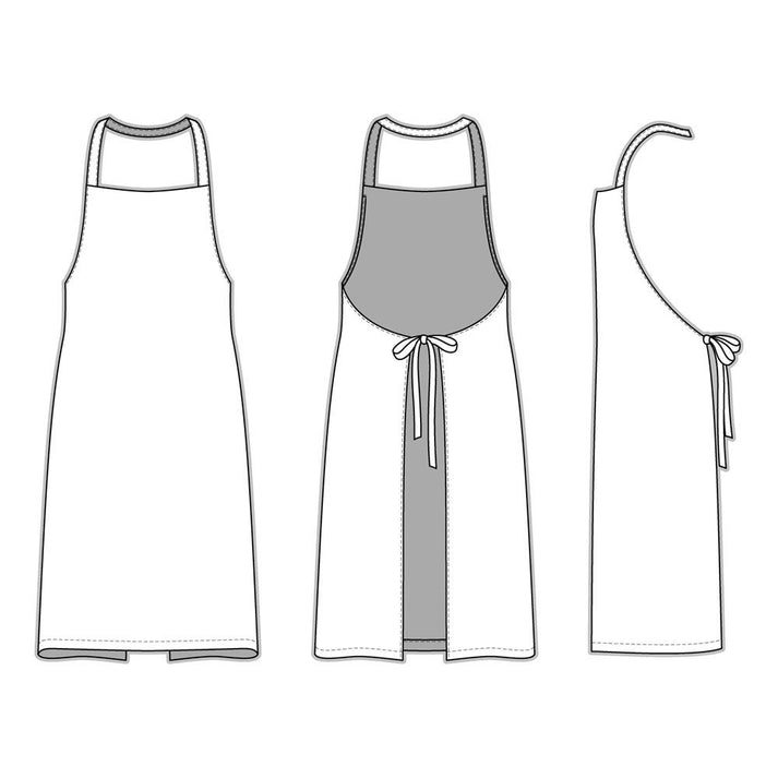 Șorț alb personalizat