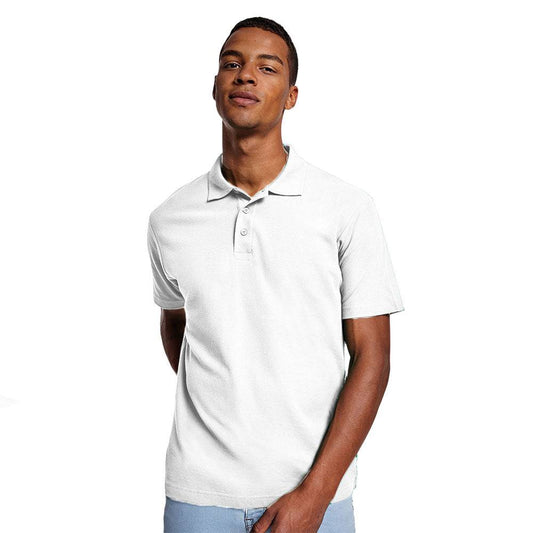 Tricou polo bumbac 100% Roly AUSTRAL alb