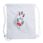 Rucsac personalizat pt copii pliabil ZEBRA
