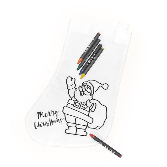 Ciorap Crăciun de colorat