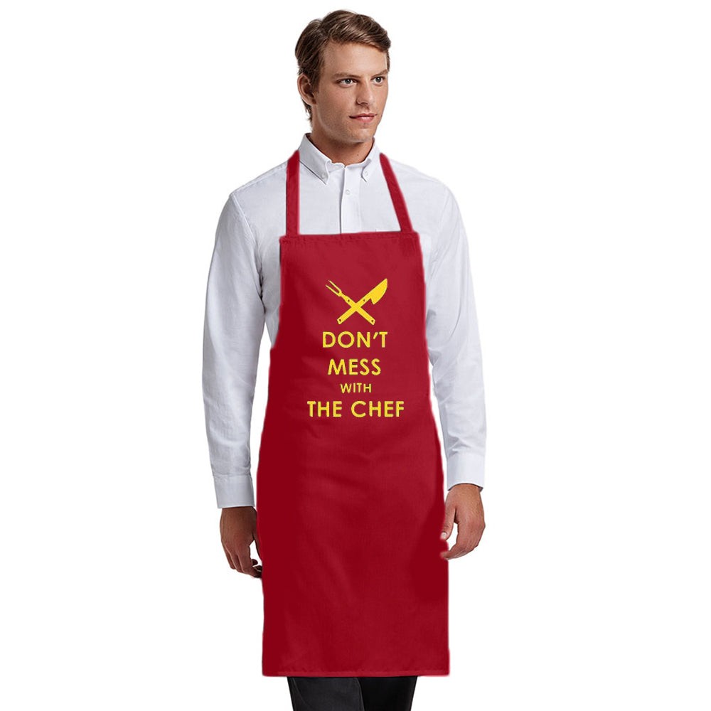 Șorț roșu practic Roly RAMSAY