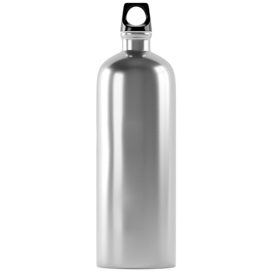 Bidon sport argintiu 750ml personalizat