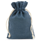 Saculeti canvas 10x14 albastru gri