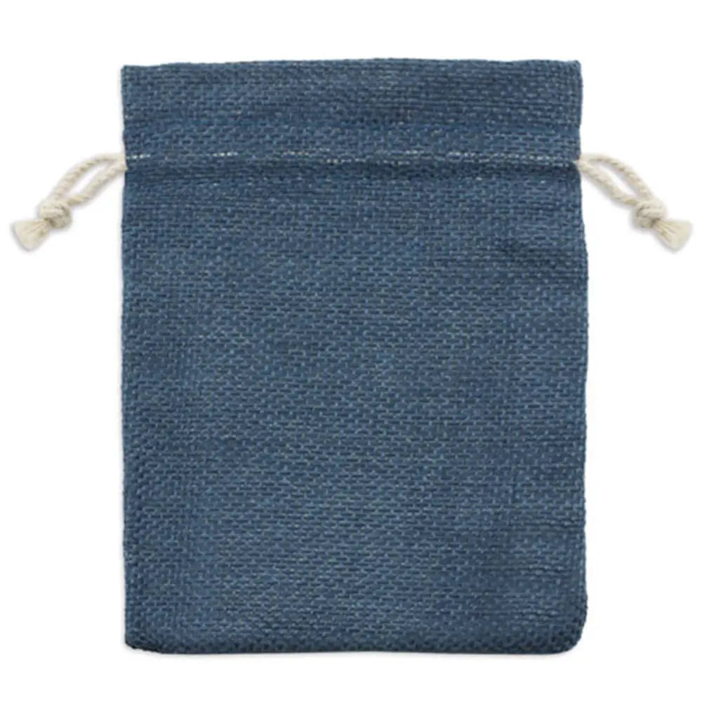 Saculeti canvas 10x14 albastru gri