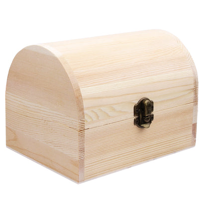 Cutie lemn cufăr MEDIE 12x8x9 cm