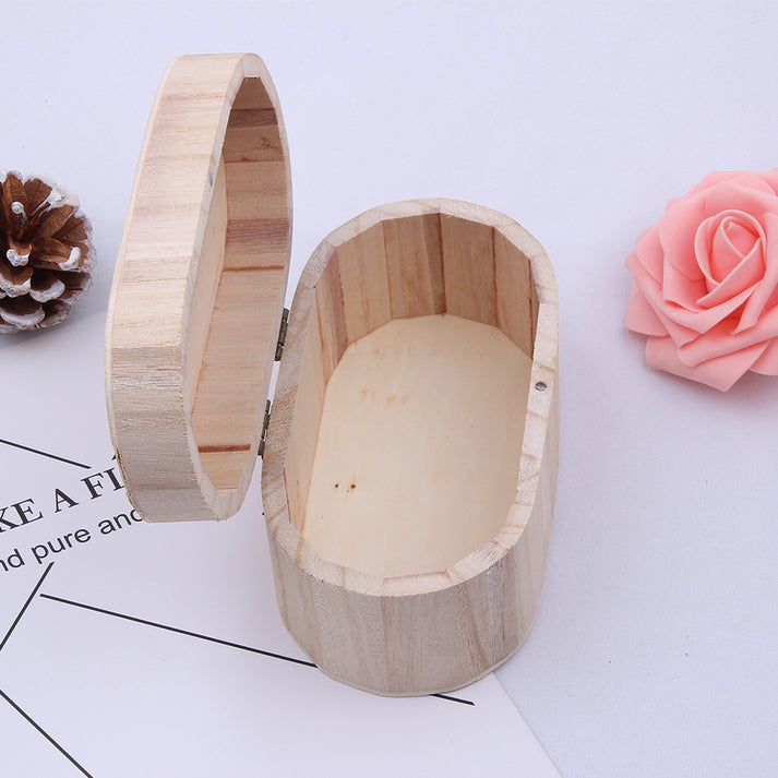 Cutie lemn ovală MARE