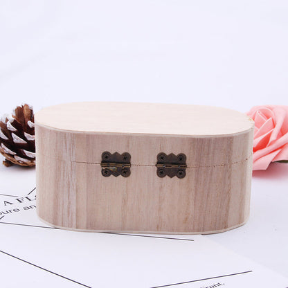 Cutie lemn ovală MARE