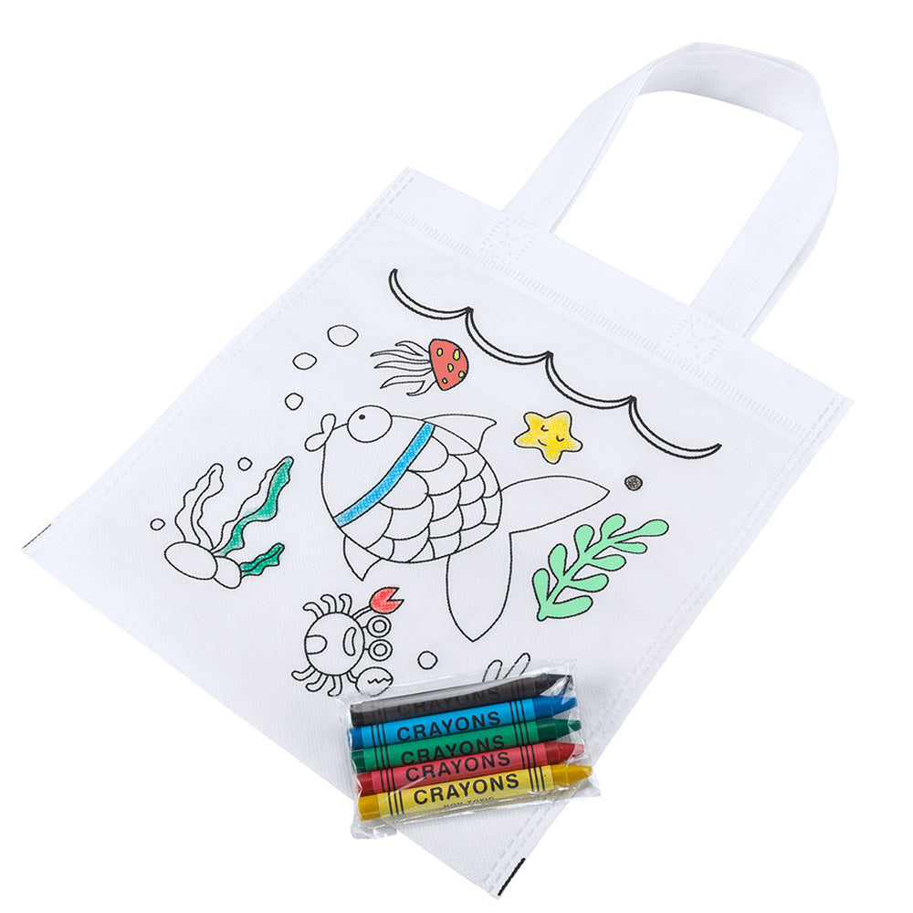 Sacosa mica de colorat pentru copii