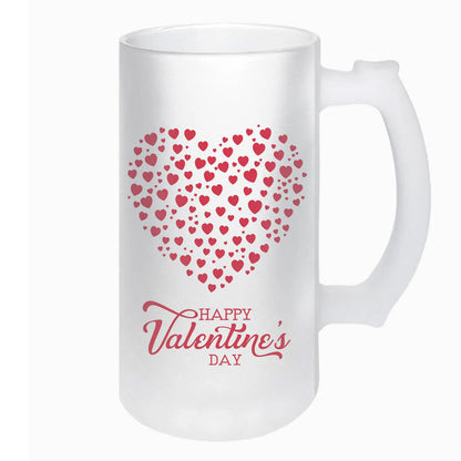 Set 2 halbe personalizate din sticlă sablată