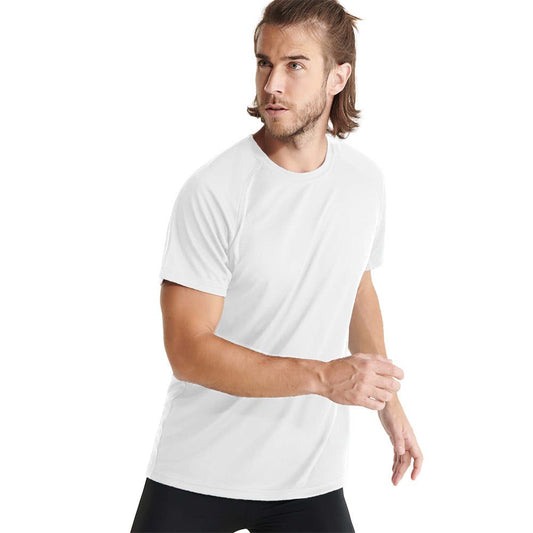 Tricou de sport sublimabil alb Roly CONTROL DRY